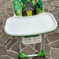 Seggiolone, passeggino, fasciatoio, barriera letto