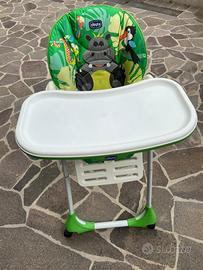 Seggiolone, passeggino, fasciatoio, barriera letto