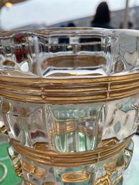 Vaso in vetro rostrato