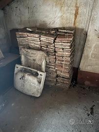 Tavelle e coppi tetto 1700