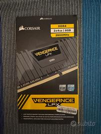 RAM DDR4 8gb 2800mhz Corsair Vengeance