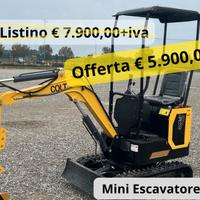 Miniescavatore colt yfe10