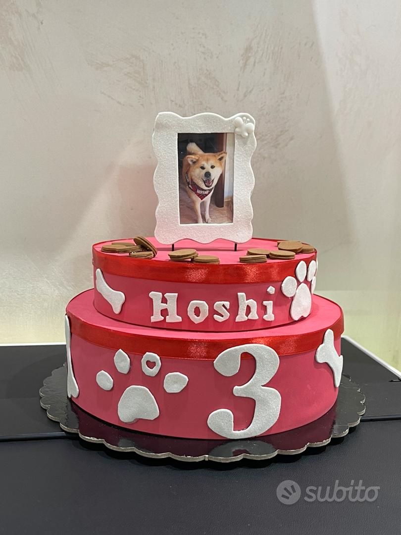 Torta scenografica compleanno cane vari animali - Tutto per i bambini In  vendita a Napoli