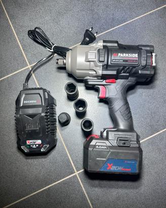 Avvitatore a impulsi Parkside smontagomme 1356Nm