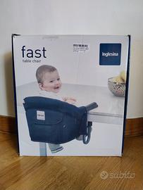 Inglesina Fast Seggiolino da Tavolo Grigio Scuro