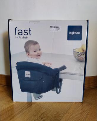 Inglesina Fast Seggiolino da Tavolo Grigio Scuro
