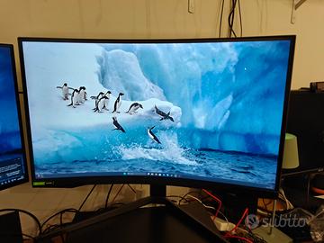 Samsung Odyssey G7 27" - 2K 240Hz 1ms QLED - Curvo