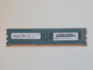 RAM 4GB DDR3 1600MHz Ramaxel Lenovo FRU 03T6566