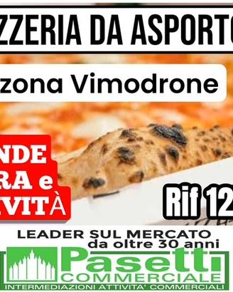 PIZZERIA D'ASPORTO di mq 40 in zona Vimodrone