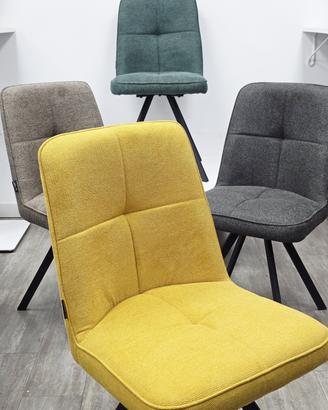 SEDIE IN TESSUTO UFFICIO ATTESA LOCALI RISTORANTI 