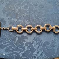Gucci Bracciale a catena vintage in argento