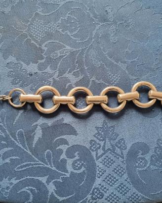 Gucci Bracciale a catena vintage in argento