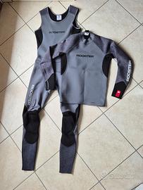 Longjohn + Top Rooster ThermaFlex Tg. S in neopren