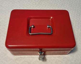 cassetta portavalori con chiave