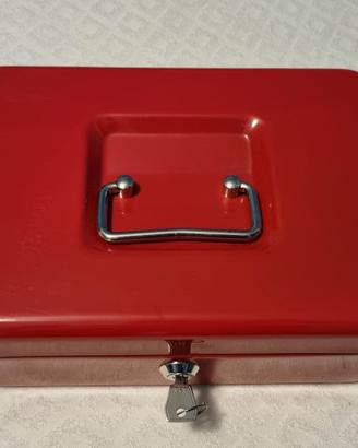 cassetta portavalori con chiave