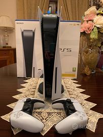 PlayStation 5 con lettore disco + 2 dualsense