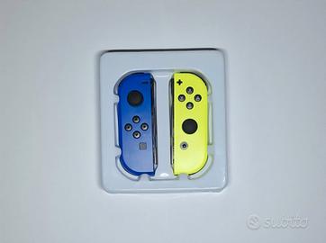 joy Con Nintendo switch Wireless blu e giallo fluo