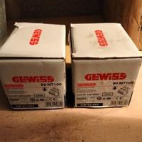 magnetotermico interruttore gewiss 2 pezzi nuovi
