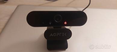 Webcam AGPTEK 1080p Full HD con Microfono 
