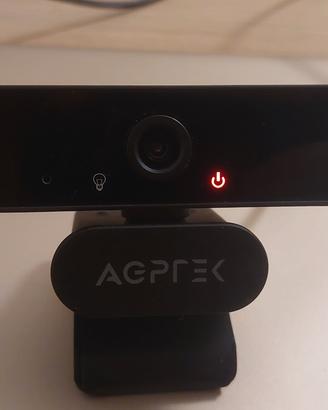 Webcam AGPTEK 1080p Full HD con Microfono 