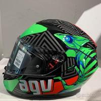 Casco AGV K3 KAMALEON BLACK/RED/GREEN