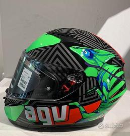 Casco AGV K3 KAMALEON BLACK/RED/GREEN
