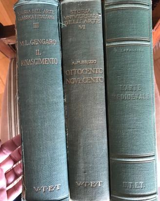 3 volumi storia dell’arte UTET