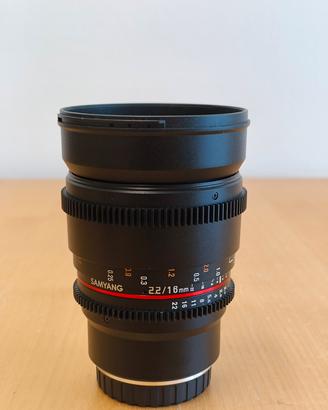 SAMYANG CINE 16mm FUJI X