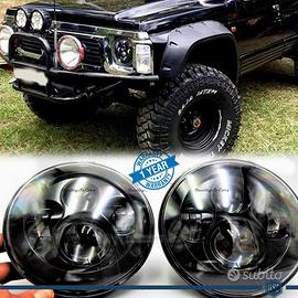 Coppia FARI 7" FULL LED PER Nissan Patrol GR Y60