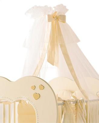 Cuore di mamma - linea Swarovski Panna/Oro