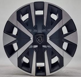 4 cerchi ferro peugeot 208 r16 ft5056