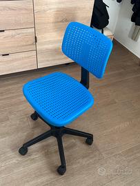 Sedia con ruote x ragazzo