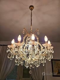 Lampadario Classico in Cristallo