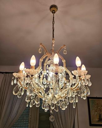 Lampadario Classico in Cristallo