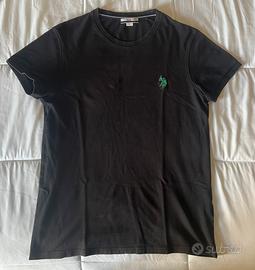 Maglietta Uomo U.S. Polo Assin. Nera - Taglia L