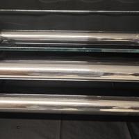 Tavolino salotto Design Space Age cristallo