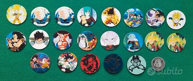Dragon Ball Z Gettoni Monete Vintage 21 +1 Pokemon