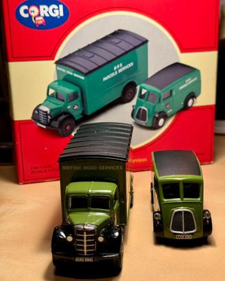 CORGI MORRIS J VAN BEDFORD BOX VAN PARCELS SERVICE