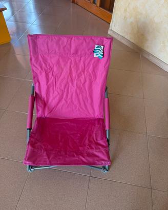 Sedia da spiaggia bassa