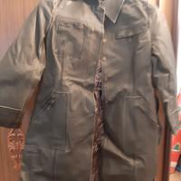 cappotto ecopelle  trapuntato