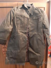 cappotto ecopelle  trapuntato