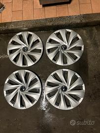 4 Copricerchi copriruota Volkswagen 15 Golf/polo