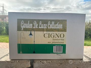 Lampione garden de luxe collection  nero 120 cm