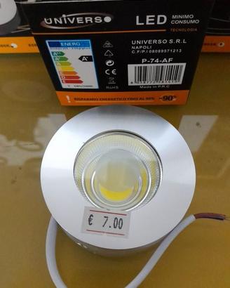 Stock 10 FARETTI UNIVERSO TONDI 5 WATT