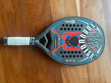 Racchetta Beach Tennis Turquois Black Death Carbon