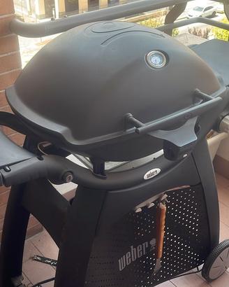 Barbecue Weber a gas con accessori