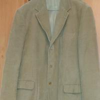 Giacca uomo velluto a costine beige