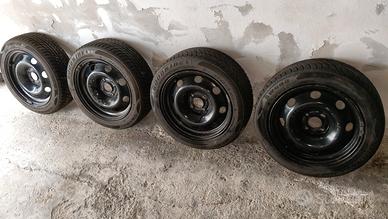 Cerchi 16" in ferro per Peugeot