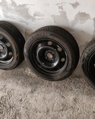 Cerchi 16" in ferro per Peugeot