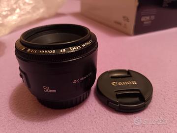 Obiettivo Canon 50mm f 1.8